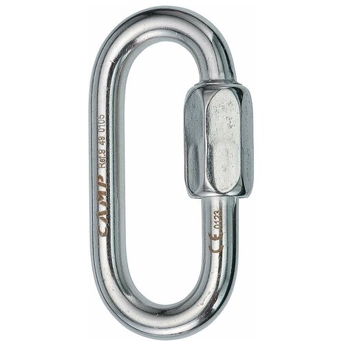 Карабин CAMP Oval Quick Link 10 mm inox карабин oval zinc plated quick link 8 mm camp