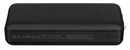 Аккумулятор внешний универсальный TFN TFN-PB-290-BK 20000mAh, black - фото №6