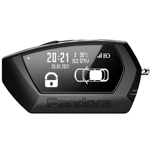 Брелок Pandora LCD 027 Black (карабин)