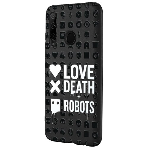 Силиконовый чехол Mcover для Huawei Honor 10i с рисунком Love, death + robots