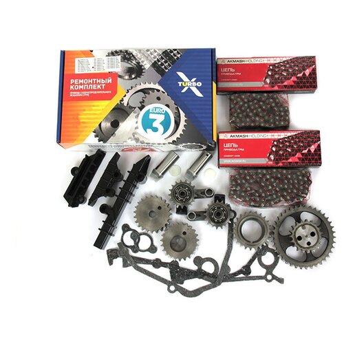Комплект натяжного устройства двигатель 405 Eвро-3 полный, цепи 72/92 Киров