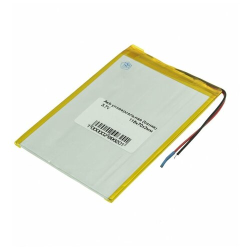 Универсальный аккумулятор банка 37 B 4000 мАч 115x70x3 мм 79000₽