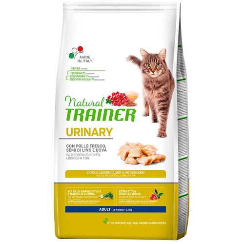 Корм Trainer Natural Cat Urinary Adult Chicken для кошек, для профилактики МКБ, с курицей, 300 г
