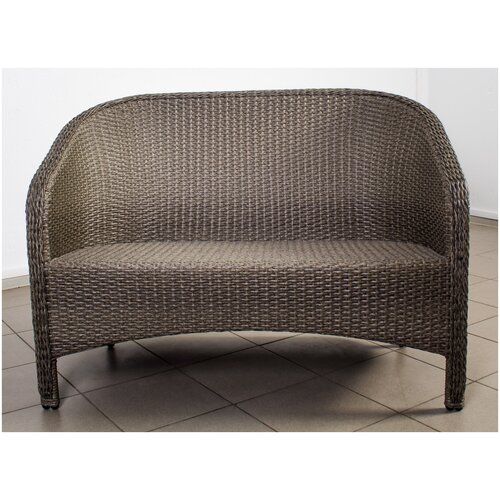 Диван Каприз, плетеный из искусственного ротанга 