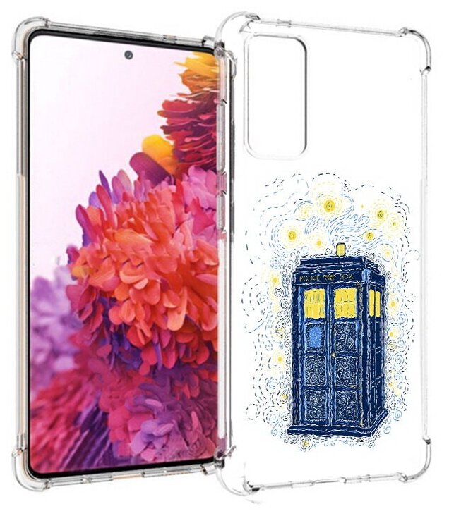 Чехол задняя-панель-накладка-бампер MyPads будка рисунок для Samsung Galaxy S20FE (Fun Edition) SM-G780F 2020 противоударный