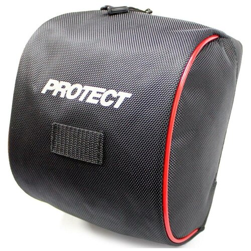 Велосумка Protect на руль 555-593, черный, 2.4 л сумка велосипедная сумка велосипедная велосумка под седло tech team