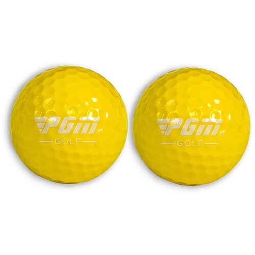 Мячи для гольфа желтые PGM (2 мяча)