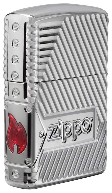 Зажигалка ZIPPO Armor High Polish Chrome - фотография № 6