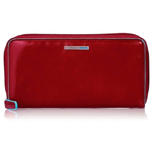 фото Кошелек женский piquadro blue square pd3229b2/r красный натур.кожа