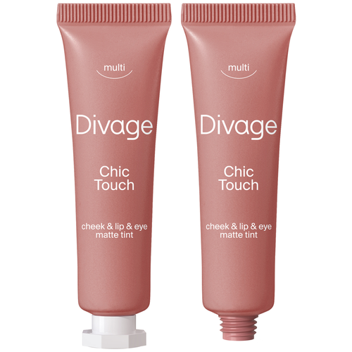 DIVAGE Chic Touch Matte Tint, 04 тинт для губ и щек divage chic touch 11 мл