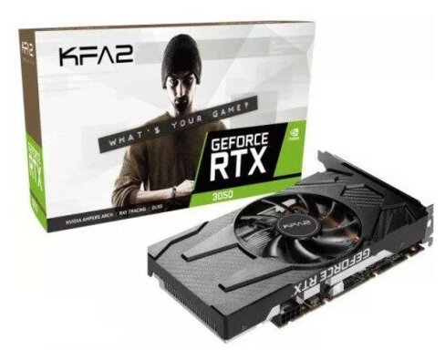 Видеокарта KFA2 GeForce RTX 3050 CORE 8GB 35NSL8MD5YBK