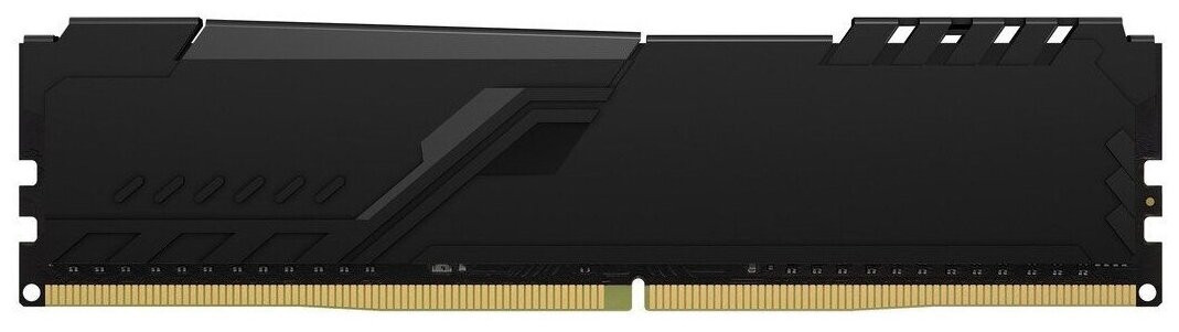 Оперативная память для компьютера 16Gb (2x8Gb) PC4-25600 3200MHz DDR4 DIMM CL16 Kingston FURY Beast Black (KF432C16BBK2/16)