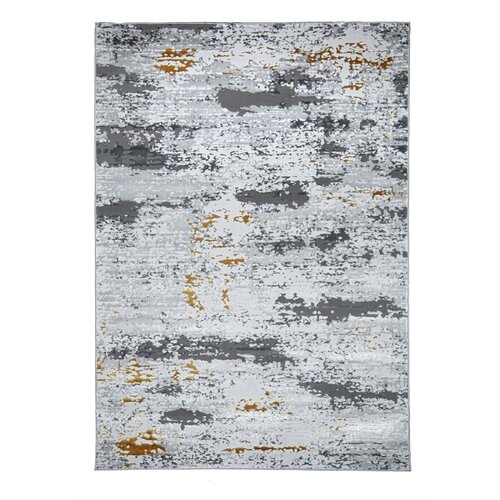 Ковер MAFY Polimidhia 80х150 (серо-желтый)