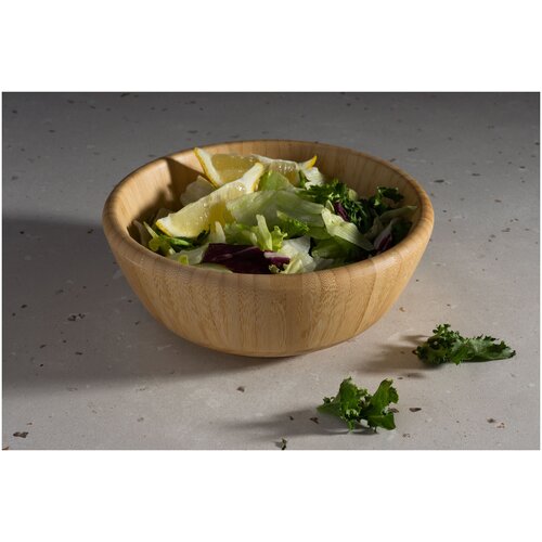 Миска сервировочная TAVOLONE бамбук 1200мл./19х7см. (900-047)