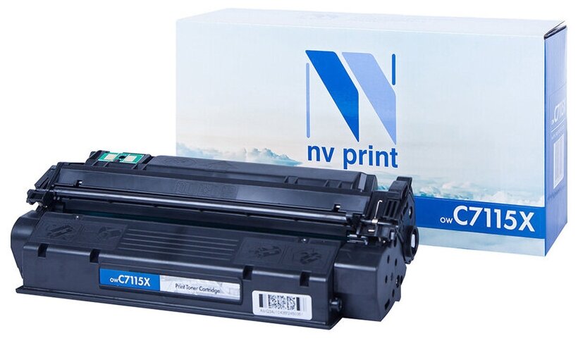 Картридж совм. NV Print C7115X (№15X) черный для HP LJ 1200/1220/3300/3330/3380 (3500стр.)
