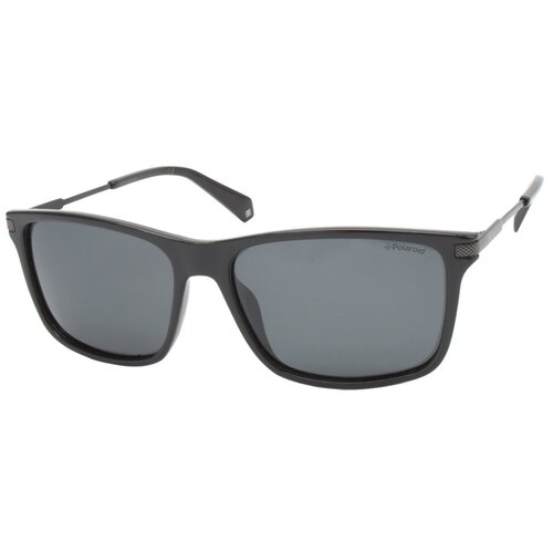Солнцезащитные очки Polaroid PLD 2063/S, черный, серый