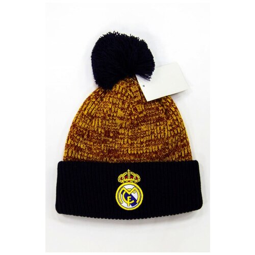 Шапка Urbansport зимняя, размер Свободный, оранжевый, черный