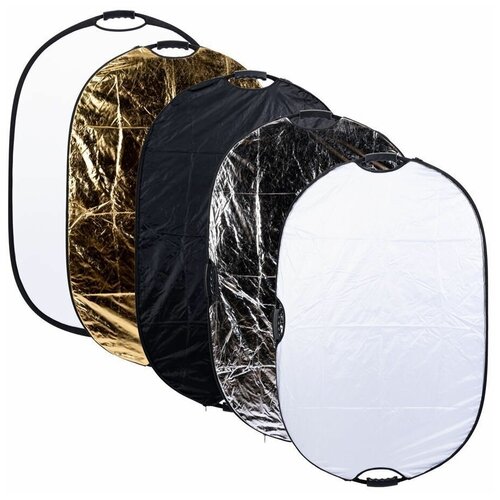 Светоотражатель Selens овальный 5 в 1, 80*120см