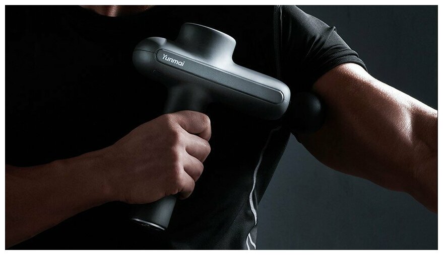 Улучшенная версия Перкуссионный массажер Yunmai Fascia NEW Pro Basic Massager YMFG-B563 (Русская версия) высокочастотная вибрация суббренд Xiaomi - фотография № 4