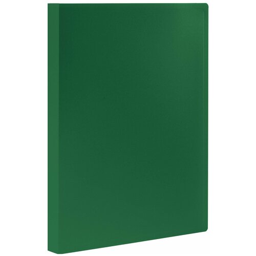 Папка 20 вкладышей STAFF, зеленая, 0,5 мм, 225695 (цена за 15 шт)