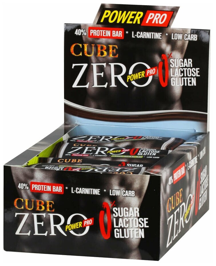 Power Pro Zero Cube 40% 50 г (коробка 20 шт) Кокос 50 г