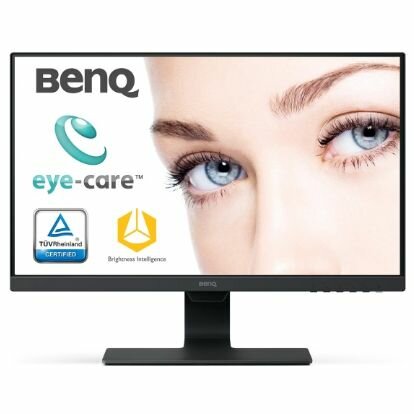 23,8' Монитор Benq GW2480L (9H. LKYLJ. TPE) черный - 1920x1080@60 Гц, IPS, 5 мс, 1000:1, 250 кд/м2, 178/178