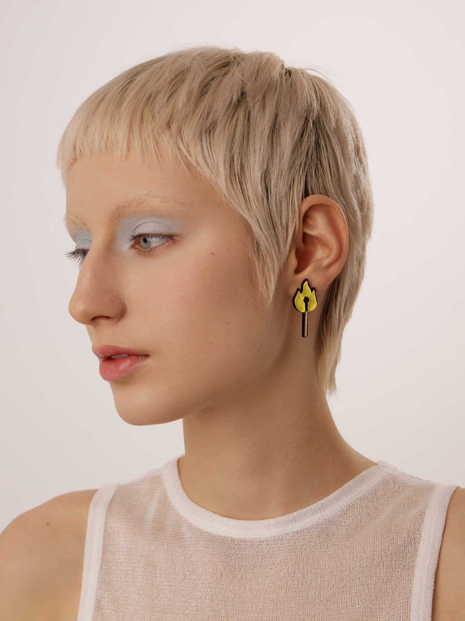 Серьги MONOLAMA, размер 4 мм — фото 1