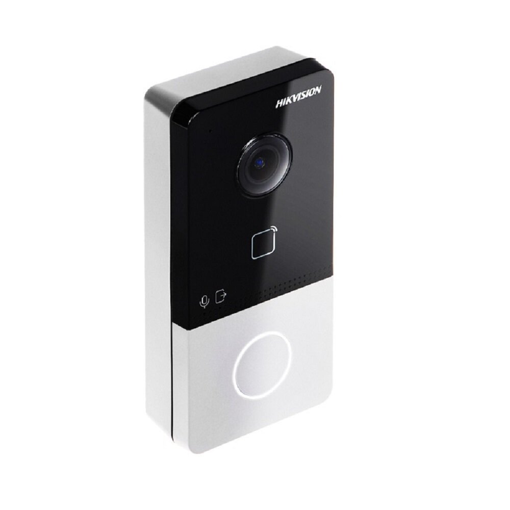 Hikvision DS-KV6113-WPE1(C) - вызывная панель с контроллером, считывателем, PoE и Wi-Fi - 2 Мп - 131° — фото 1
