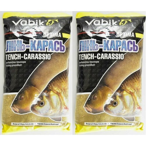 Прикормка VABIK Optima 1кг Линь-Карась 2 Упаковки