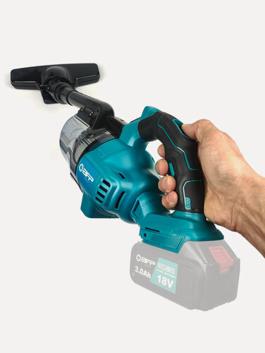 Изображение товара Пылесос аккумуляторный 18В - 21В, портативный, без аккумулятора