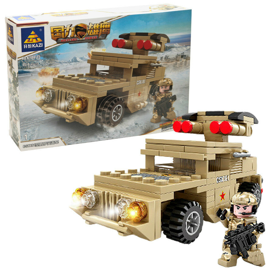 Конструктор KAZI Бронемашина Dongfeng CSK-181 KY84115-1