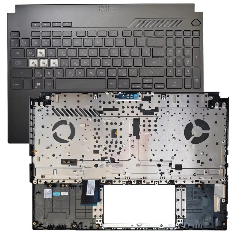 Новая американская/российская клавиатура для ASUS TUF Gaming FX507 FA507 FX507Z FX507ZM FX507ZR верхняя крышка упора для рук, RU backlit