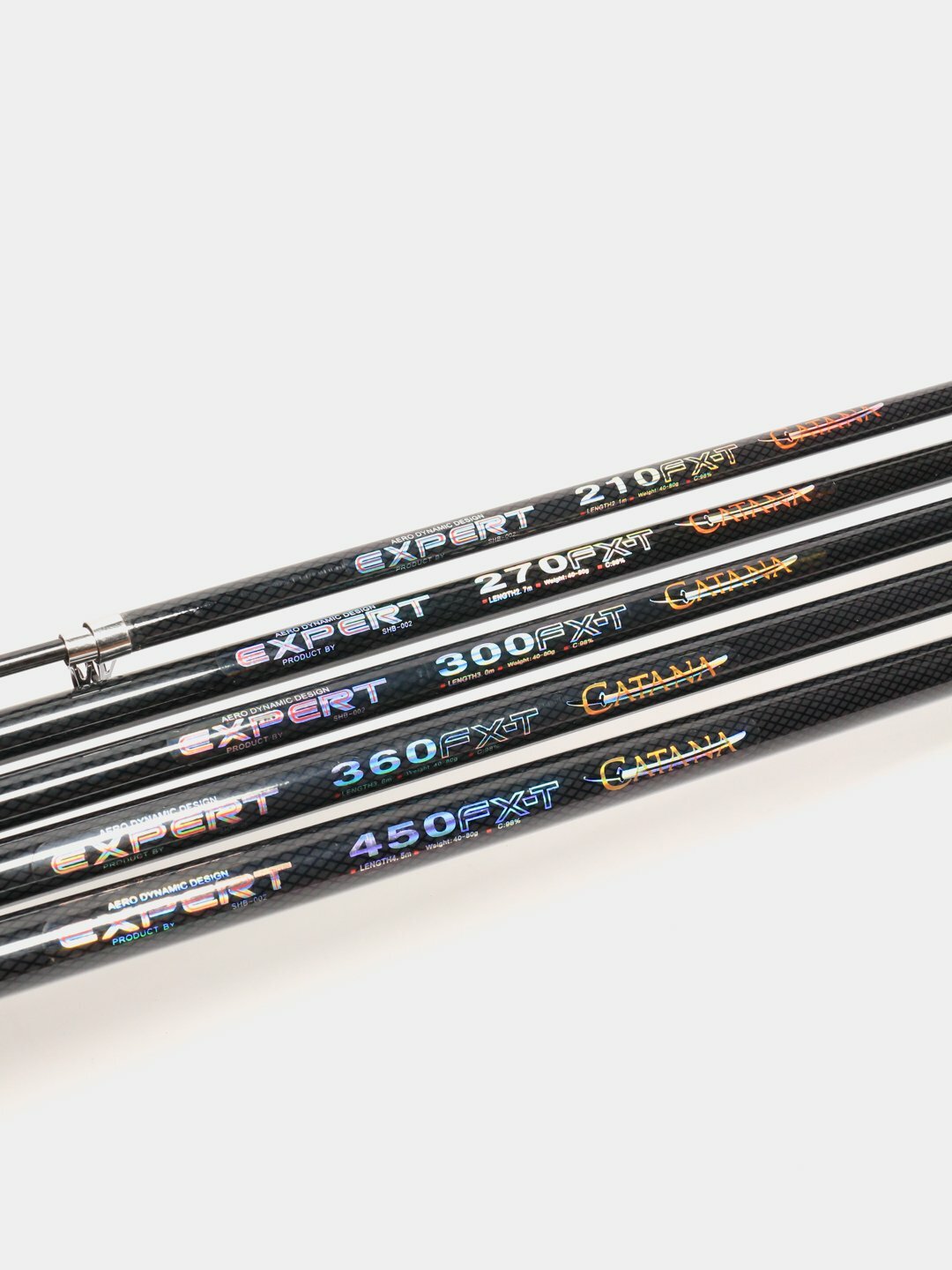 Спиннинг, удилище Shimano Catana Expert, с кольцами, длина 450 см — фото 1