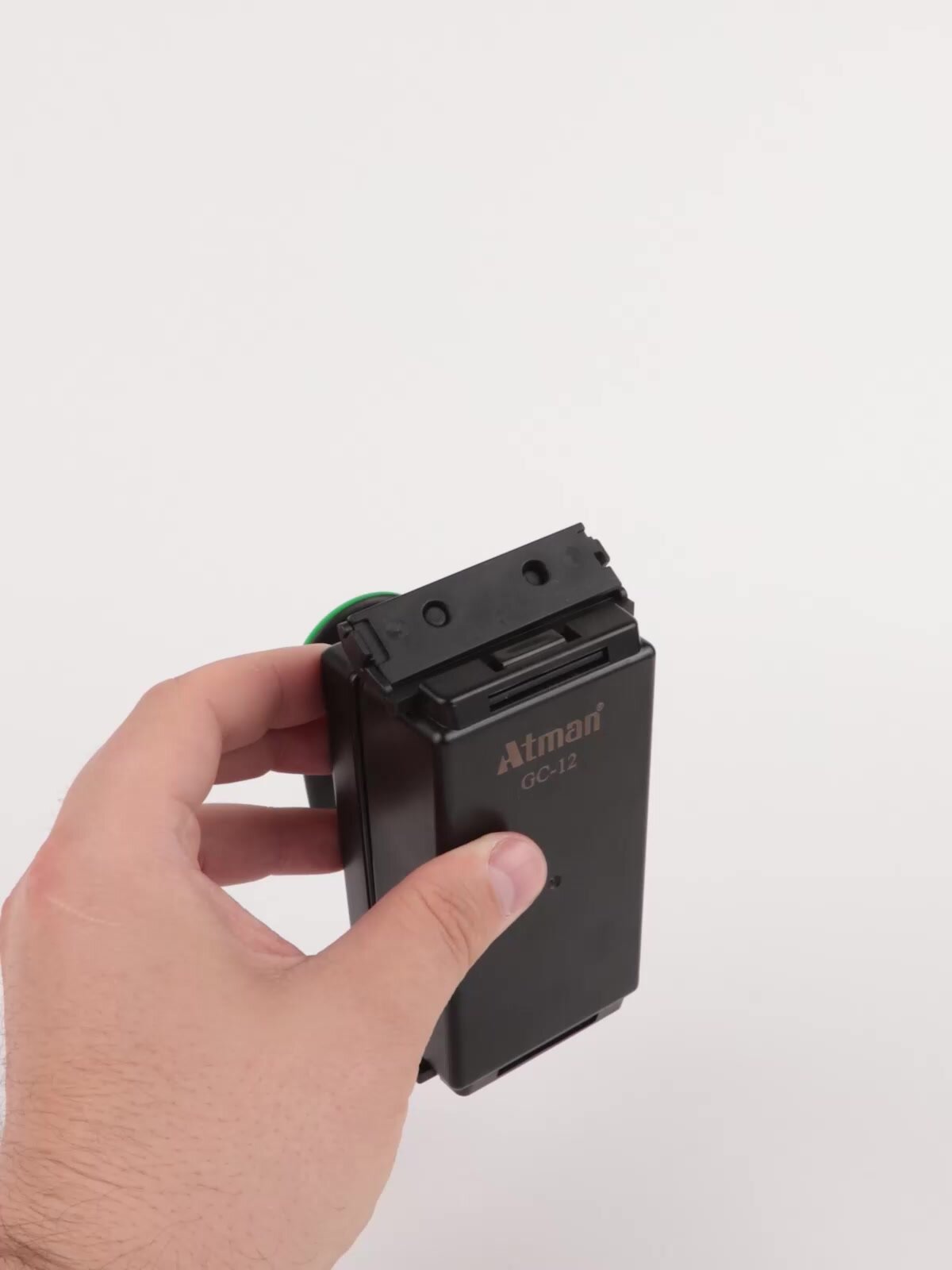 Скребок для чистки стекол Atman GC-12, магнитный, с лезвиями, плавающий — фото 1