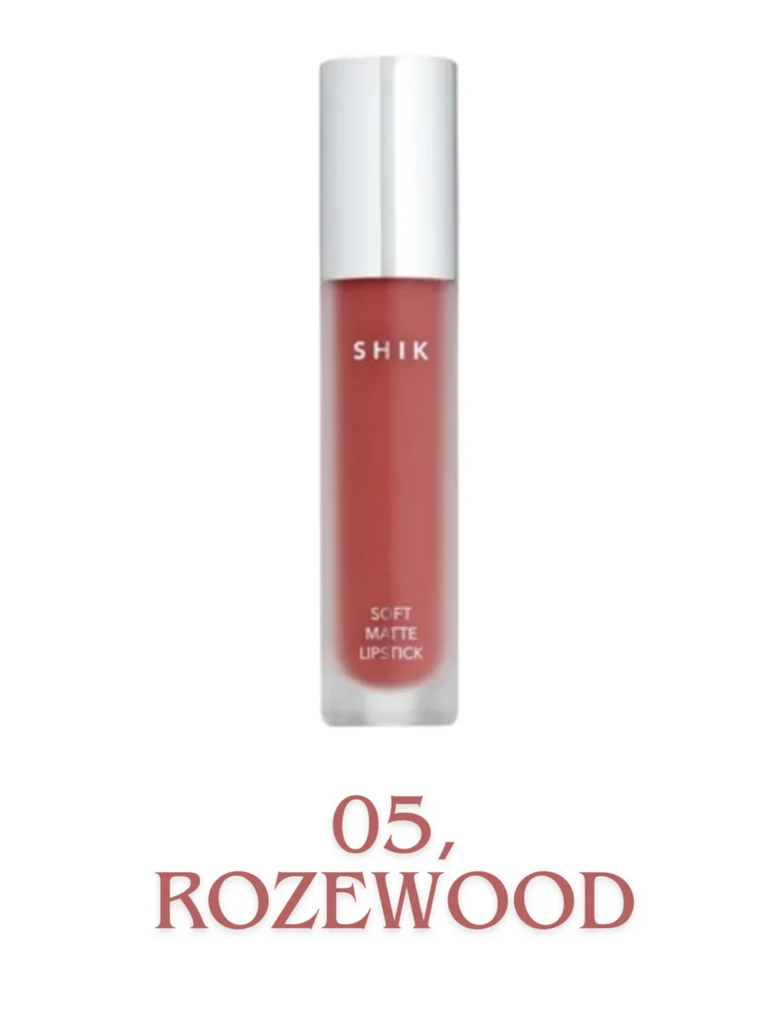 Помада SHIK Tint 5, матовая, жидкая, светло-розовая, стойкая