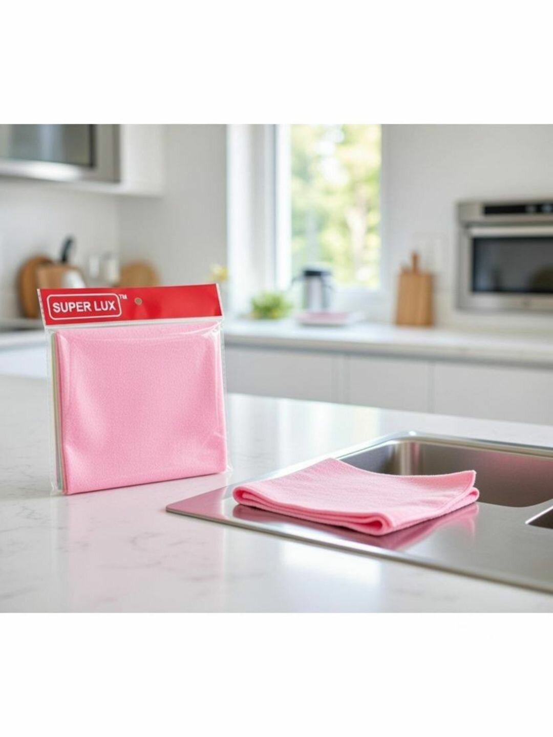 Салфетки универсальные SUPER LUX для уборки дома, многоразовые, 3 шт — фото 1