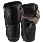 Перчатки боксёрские Reyvel ProTraining MF (Черный) (16 oz) - изображение