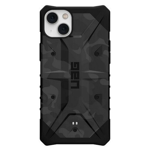 Чехол UAG Pathfinder SE Camo для iPhone 14 Plus 6.7, черный камуфляж (Midnight Camo) (114057114061)