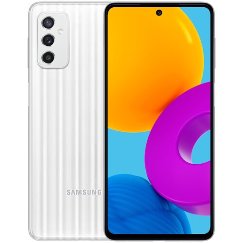 Смартфон Samsung Galaxy M52 5G 6128 ГБ RU Dual nano SIM белый 2909400₽