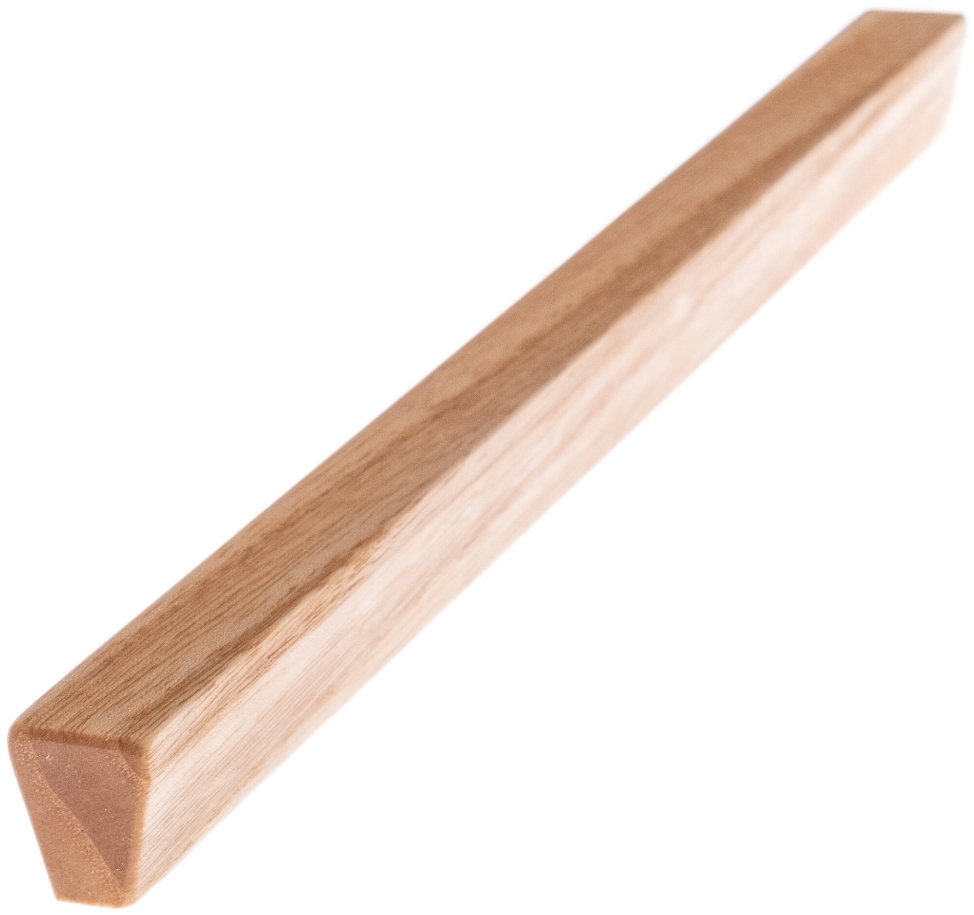 Ручка мебельная деревянная прямая сканди-стиль 160 мм (2 шт) - фотография № 1
