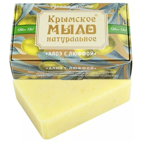 Мануфактура Дом Природы Крымское мыло натуральное алоэ С люффой дом природы мыло кусковое алоэ с люффой 100 г