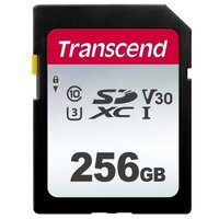 Карта памяти SD XC 256Gb Transcend TS256GSDC300S