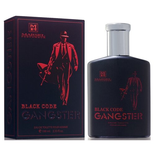 Туалетная вода Marsel Parfumeur Gangster Black Code 100 мл.