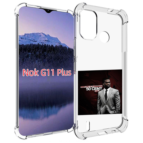 Чехол MyPads 50 Cent - Dont Call It A Comeback Vol для Nokia G11 Plus задняя-панель-накладка-бампер