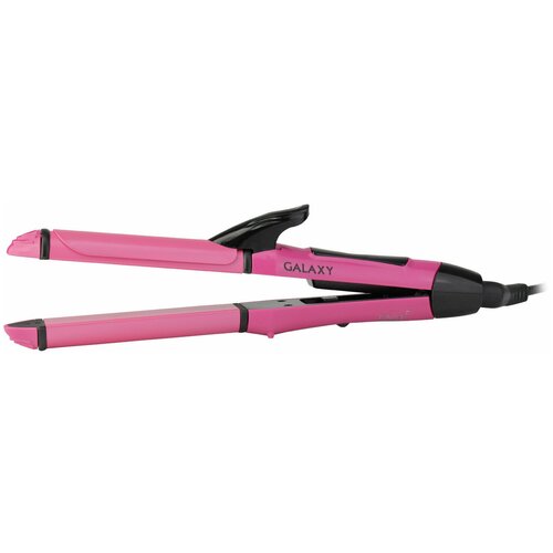 Щипцы-плойка Galaxy GL 4610 50 Вт до 200 C 2 в 1 Выпрямление волос и завивка Керамическое покрытие гл4610 82000₽
