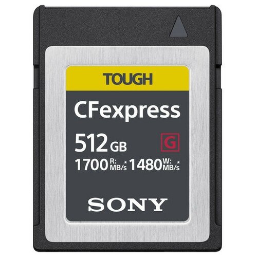 Sony 512ГБ CFexpress Type B TOUGH карта памяти карта памяти sony cfexpress type b 128 гб r w 1700 1480 мб с