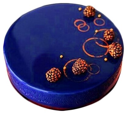 фото Гель для покрытия синий Черника Росдекор, 250 гр.