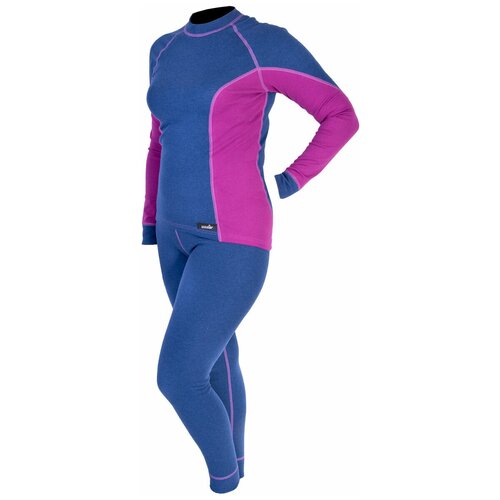 костюм зим norfin atlantis 05 р xxl Комплект термобелья NORFIN, размер XXL, синий, розовый