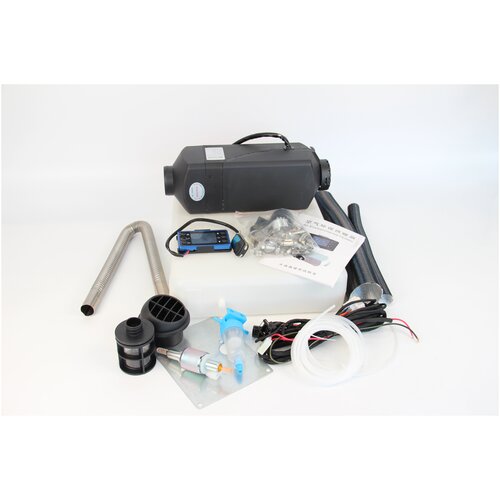 Автономный дизельный отопитель 24V / 5000 кВт воздушный обогреватель дистанционный с пультом KingMoon