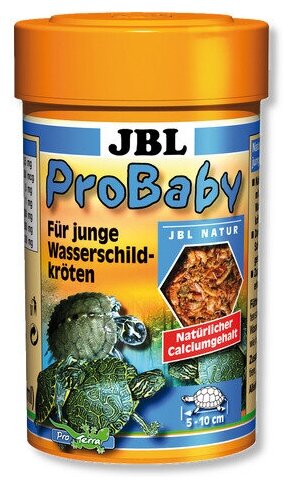 JBL ProBaby - Специальный корм для молодых водных черепах, 100 мл (13 г) - фотография № 2